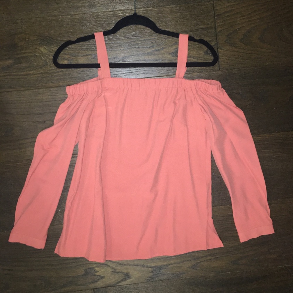 Off the shoulder top with straps